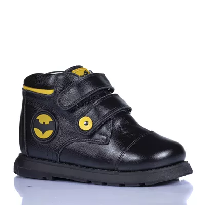 Botinha Neurofuncional cano alto Batman 2 velcros