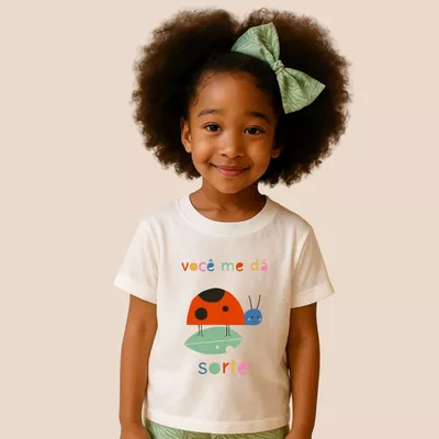 Camiseta Algodão fio 30.1 - Estampa em DTF Você me